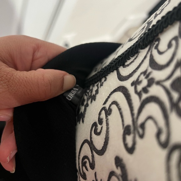 Black Mini Skater Skirt - Picture 3 of 3